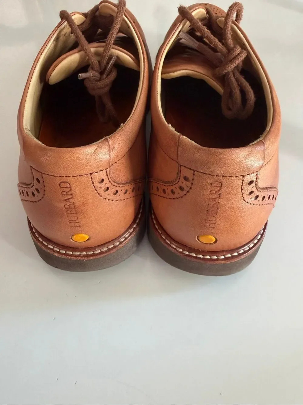 SAMUEL HUBBARD - Whiskey Brown Tipping Point Oxford Shoe-10